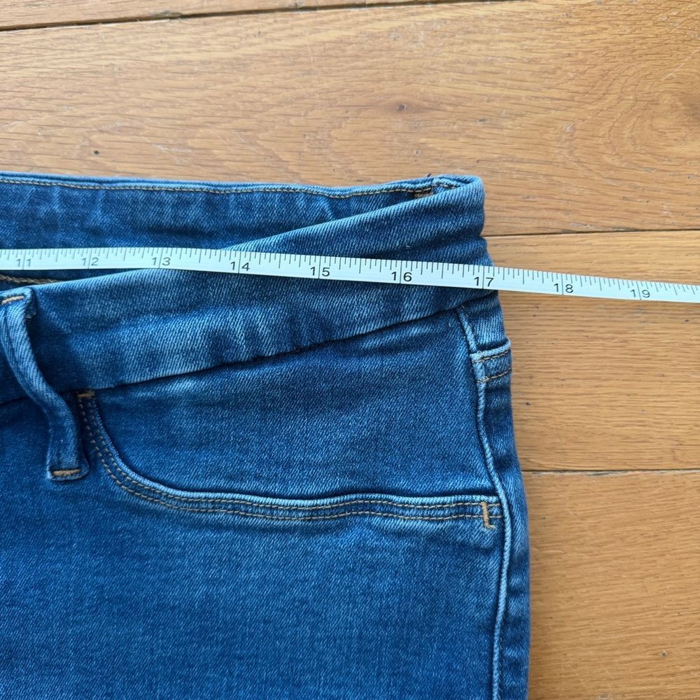 Good American Pull On Power Stretch Straight Leg Jeans Women 5 Plus Size 2X - Picture 9 of 14